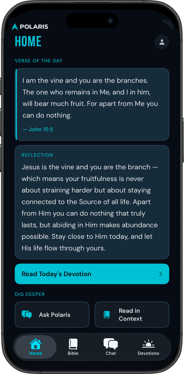 Polaris Bible iOS app